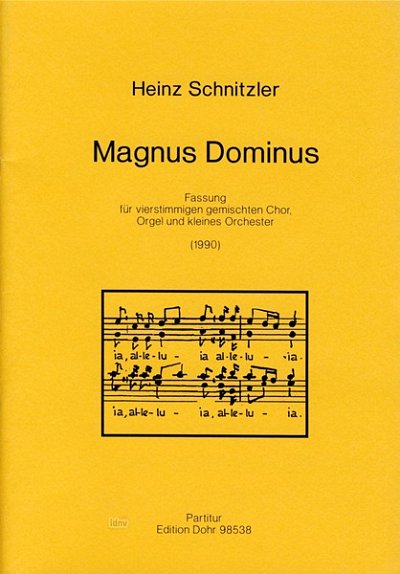 H. Schnitzler: Magnus Dominus (Part.)