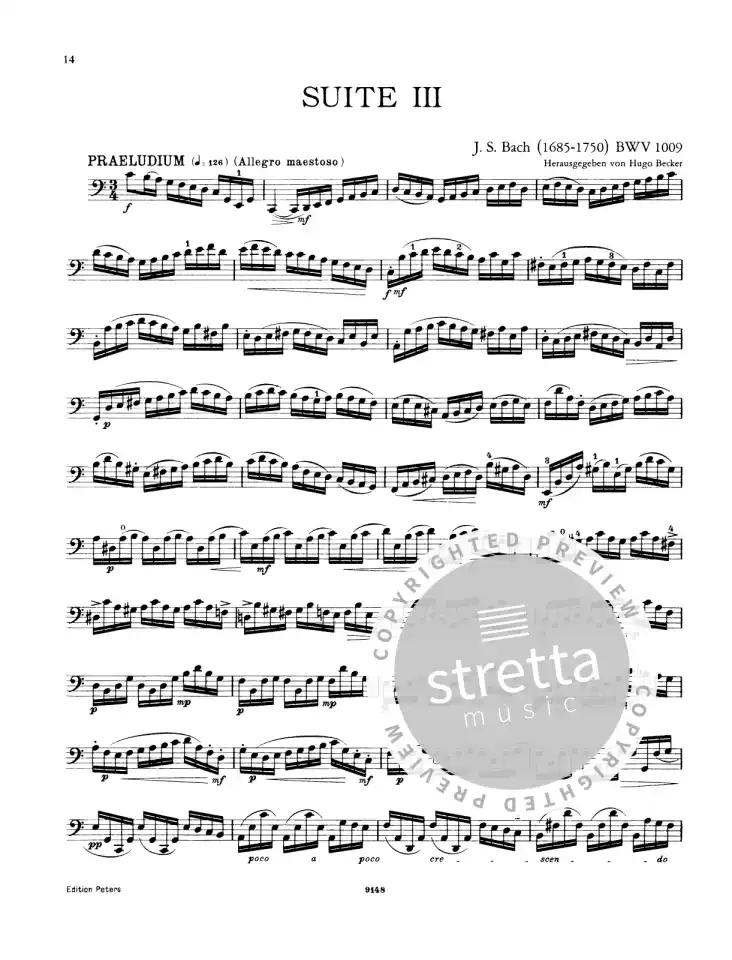 J.S. Bach: Suiten BWV 1007-1012, Vc (2)