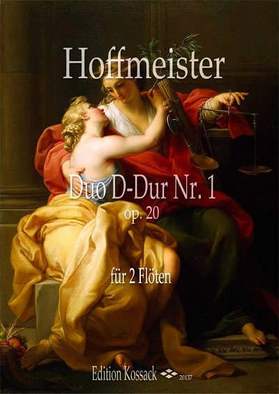 F.A. Hoffmeister: Duo D-Dur Nr. 1 Op. 20, 2Fl (Pa+St)