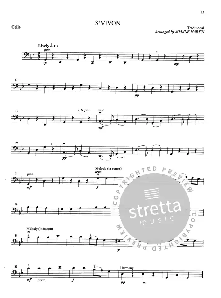 Festive Strings - Str Quartett / Str, Vc (3)