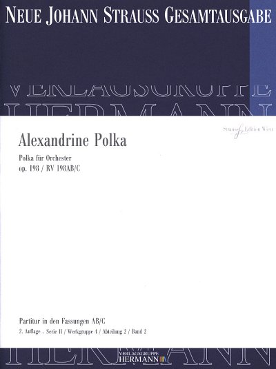 J. Strauß (Sohn): Alexandrine Polka Op. 198 R, Sinfo (Part.)
