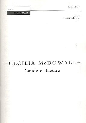 C. McDowall: Gaude Et Laetare, Ch (Chpa)