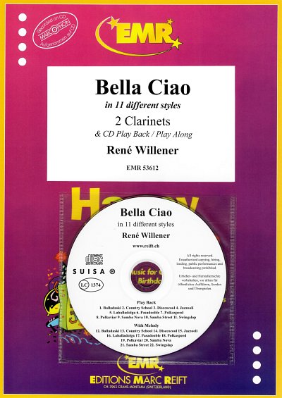 R. Willener: Bella Ciao, 2Klar (+CD)