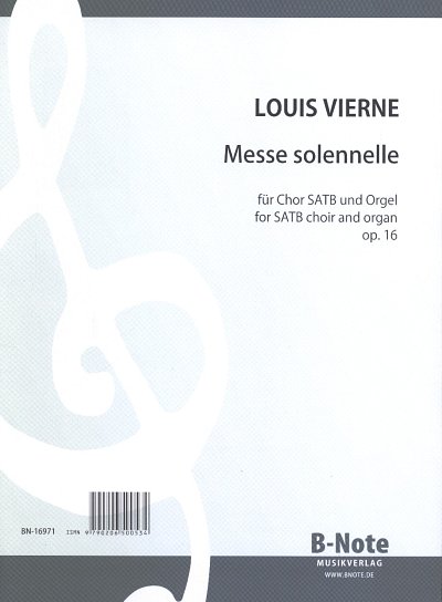 L. Vierne: Messe solennelle op.16, GchOrg (Part.)