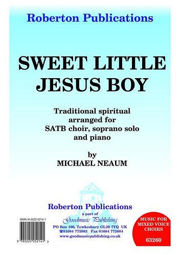 M. Neaum: Sweet Little Jesus Boy, GchKlav (Chpa)