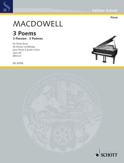 DL: E. MacDowell: 3 Poems, Klav4m