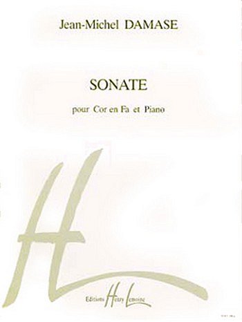 J.-M. Damase: Sonate, HrnKlav (KlavpaSt)