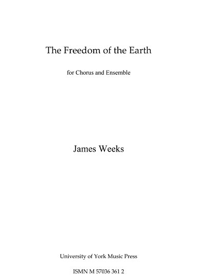 The Freedom of the Earth (Part.)