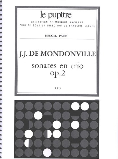 J. de Mondonville: Sonates en trio op.2, 2VlBc (Pa+St)