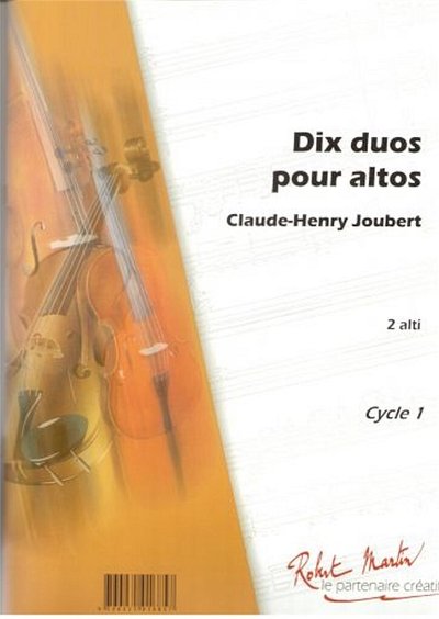 C.-H. Joubert: 10 Duos pour Altos, 2Vla (Sppa)