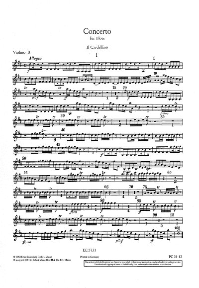 A. Vivaldi: Concerto D-Dur Op 10/13 Rv 428 P 155 (Il Gardell
