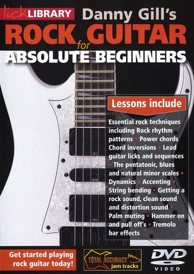 Rock Guitar For Absolute Beginners, Git (DVD)
