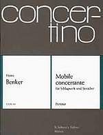 H. Benker: Mobile concertante, StroSchl (Part.)