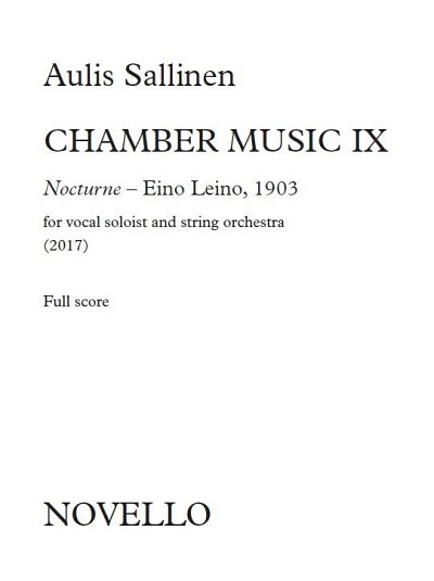 A. Sallinen: Chamber Music IX Nocturne (Bu)