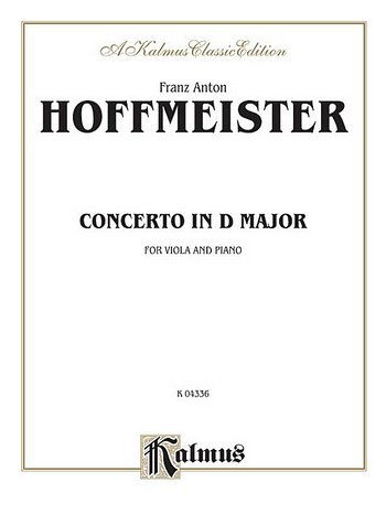 F.A. Hoffmeister: Viola Concerto in D Major, Va