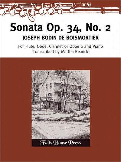 J.B. de Boismortier: Sonata Op. 34, No.2 op. 34/2 (Pa+St)