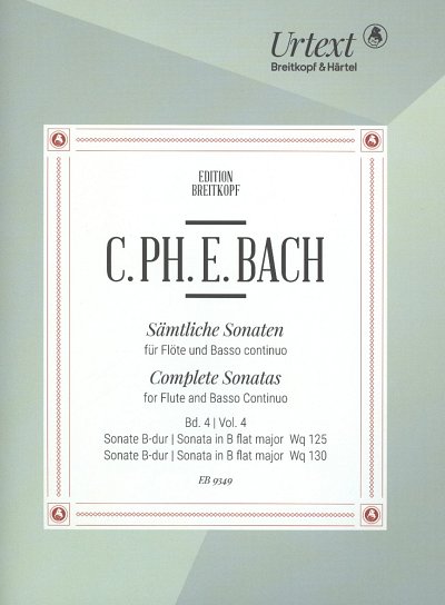 AQ: C.P.E. Bach: Sämtliche Sonaten 4, FlBc (KlvpaSp (B-Ware)