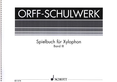 G. Keetman: Spielbuch für Xylophon Band 3 (Sppa)