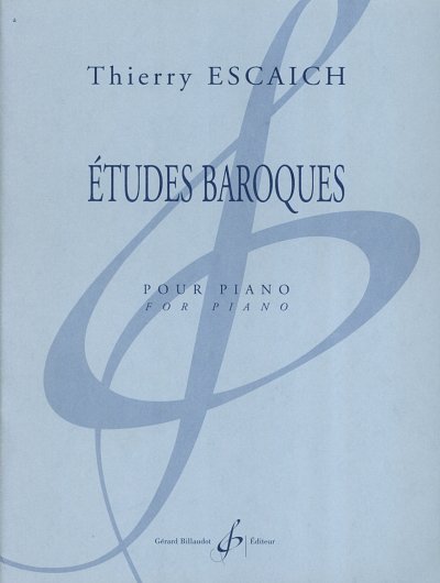T. Escaich: Etudes Baroques, Klav