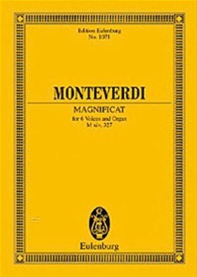 C. Monteverdi: Magnificat Eulenburg Studienpartituren