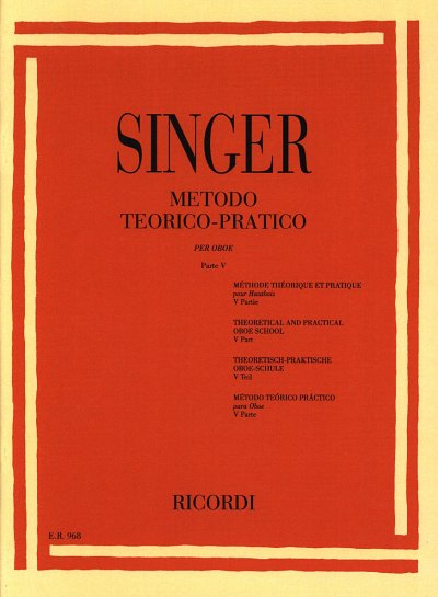 S. Singer: Theoretisch-Praktische Oboen-Schule 5, Ob