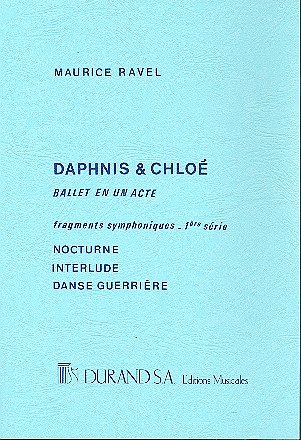 M. Ravel: Daphnis Et Chloe 1 Suite Poche (Stp)