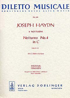 J. Haydn: Notturno 4 C-Dur Hob 2/31