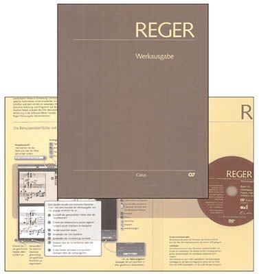M. Reger: Reger-Werkausgabe, Bd. II/1: L, GesKlav (Hard+DVD)