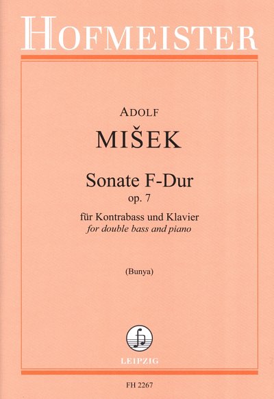 A. Misek: Sonate fuer Kontrabass und Klavier o, KbKlav (Pa+S
