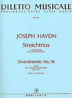 J. Haydn: Streichtrio Nr. 16 Es-Dur Hob. V:17