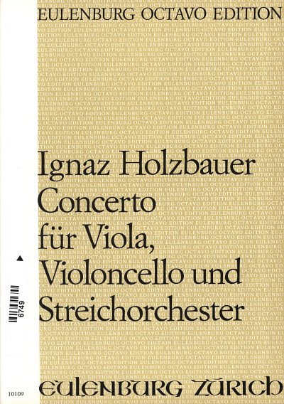 I. Holzbauer: Konzert, 2StrStro (Part.)