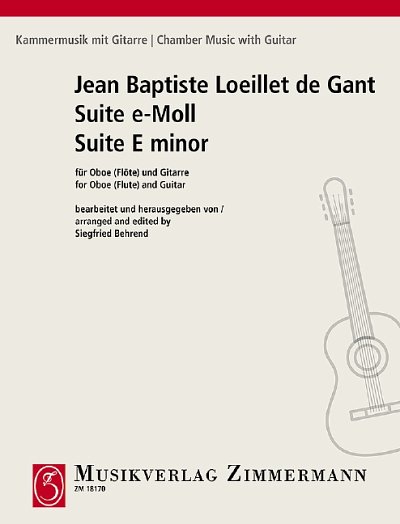J. Loeillet de Gant i inni: Suite E minor