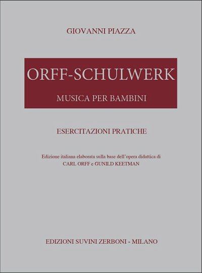 Orff Schulwerk Esercitazioni Pratiche (Part.)