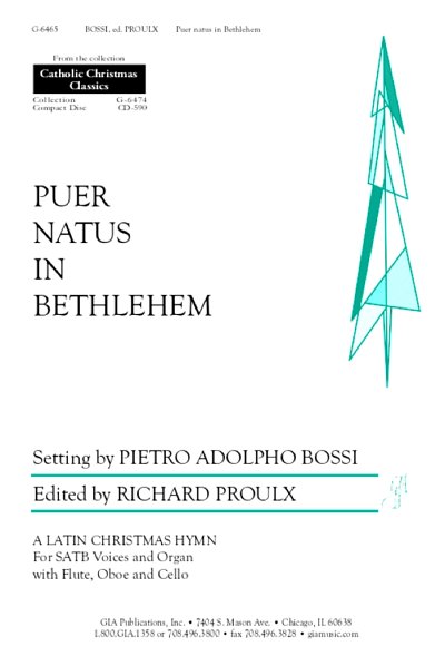 R. Proulx: Puer Natus in Bethlehem, GchOrg (Chpa)