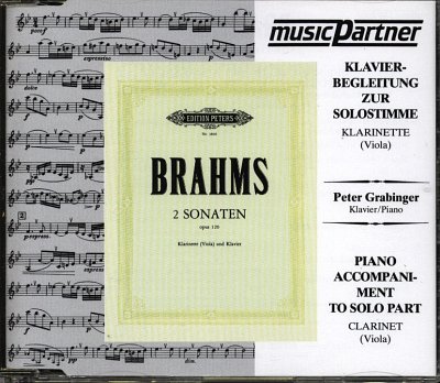 J. Brahms: 2 Sonaten Op 120 Fuer Va (Klar) Klav