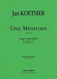 J. Koetsier: 5 Miniatures Op 64