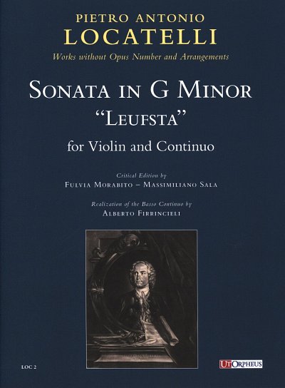 P.A. Locatelli: Sonate g-moll (Leufsta), VlBc (Pa+St)