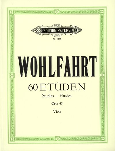 F. Wohlfahrt: 60 Etüden op. 45, Va