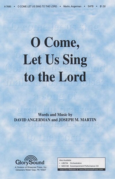 D. Angerman: O Come Let Us Sing to the Lord, GchKlav (Chpa)