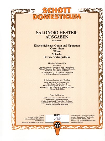 A. Keler: Lustspiel-Ouvertüre op. 73 , Salono (KlavdirSt)