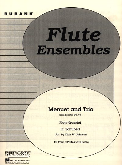 F. Schubert: Menuet and Trio (from Sonata, Op. 78)
