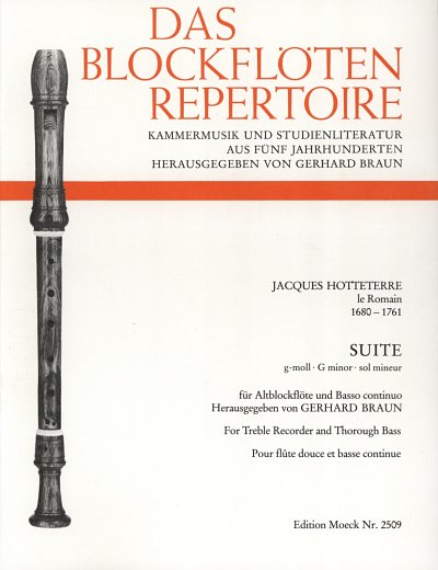J. Hotteterre: Suite G-Moll