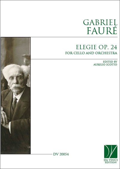 G. Fauré: Elegie op. 24, for Cello and Orche, VcOrch (Pa+St)