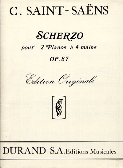 C. Saint-Saëns: Scherzo opus 87, Klav4m (KlavpaSt)