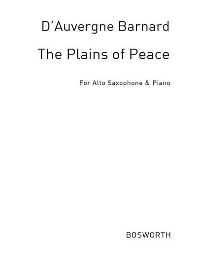 Plains Of Peace for Saxophone and Piano
