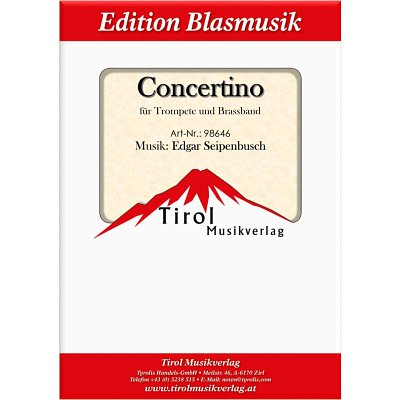E. Seipenbusch: Concertino, TrpBrassb (Pa+St)
