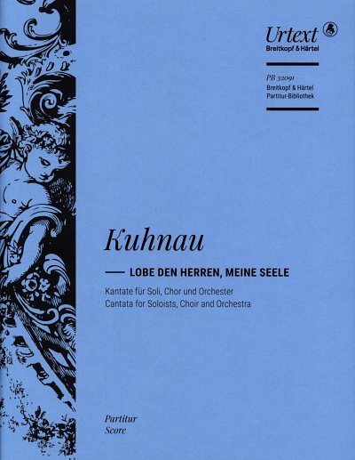 J. Kuhnau: Lobe den Herren, meine Seel, 3GesGch5Orch (Part.)