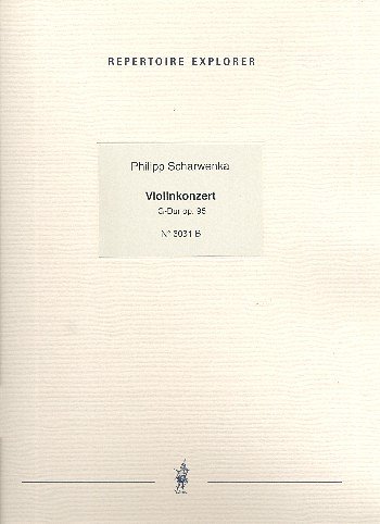 Konzert G-Dur op.95 für Violine und Orchester, VlKlav