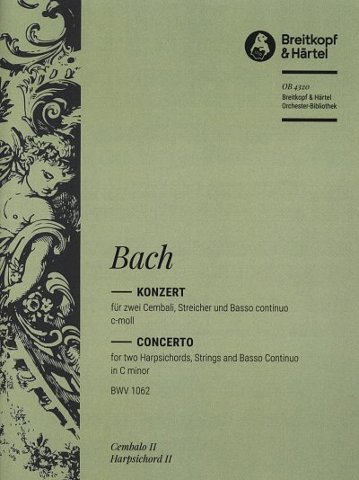 J.S. Bach: Konzert c-Moll BWV 1062 f 2 Cemb, Cemb 2