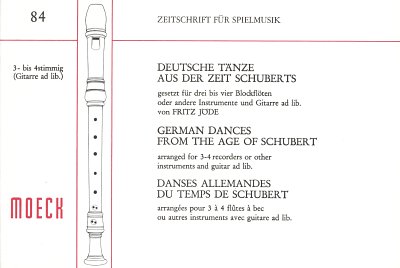 Joede Fritz: Deutsche Taenze Aus Der Zeit Schuberts